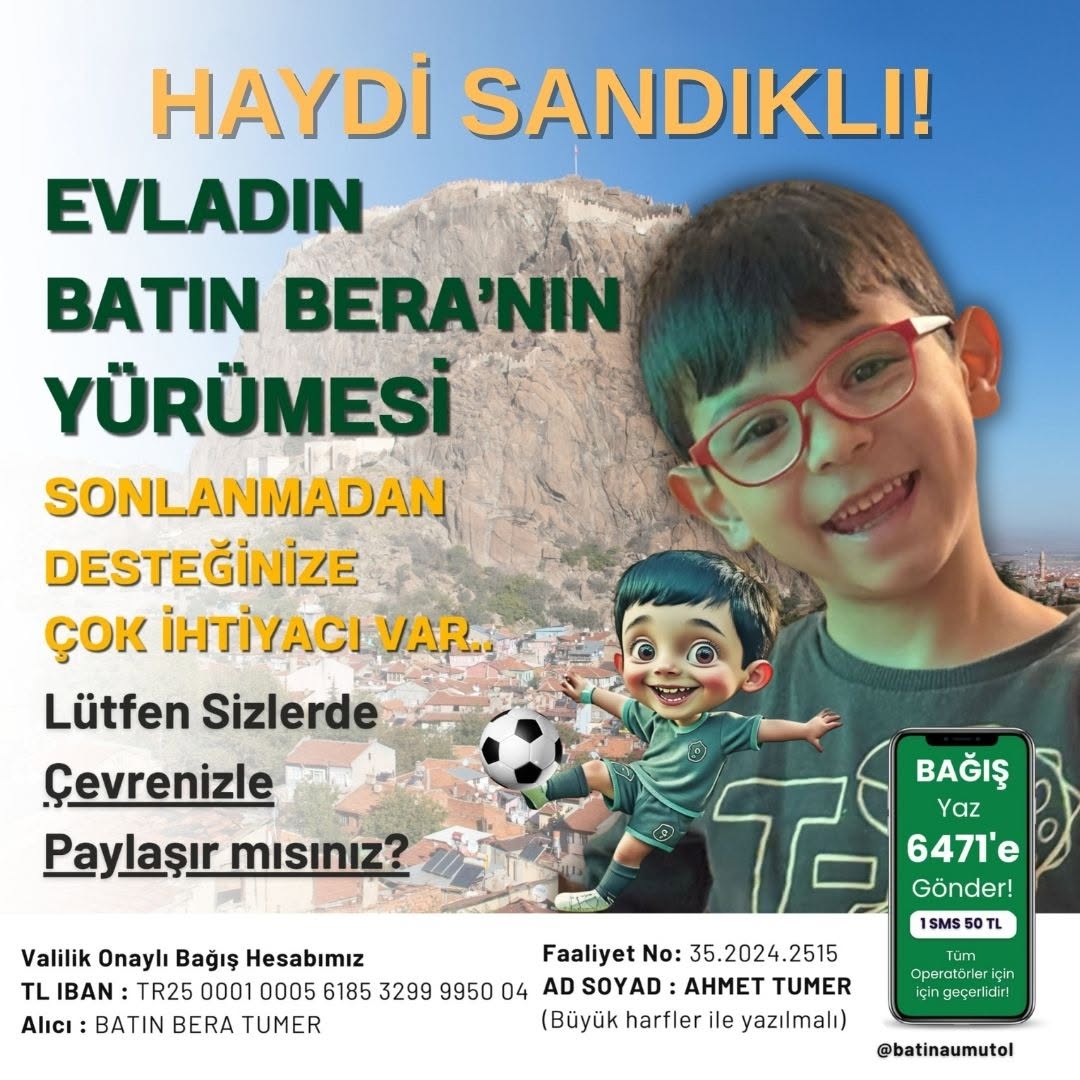 Sandıklı Belediyesi'nden Duyarlı Çağrı: Haydi Sandıklı, evladına sahip çık!...