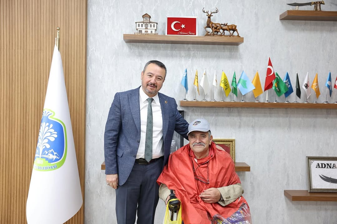 Menderes Koçak’tan Belediye Başkanımız Adnan Öztaş’a Teşekkür Ziyareti