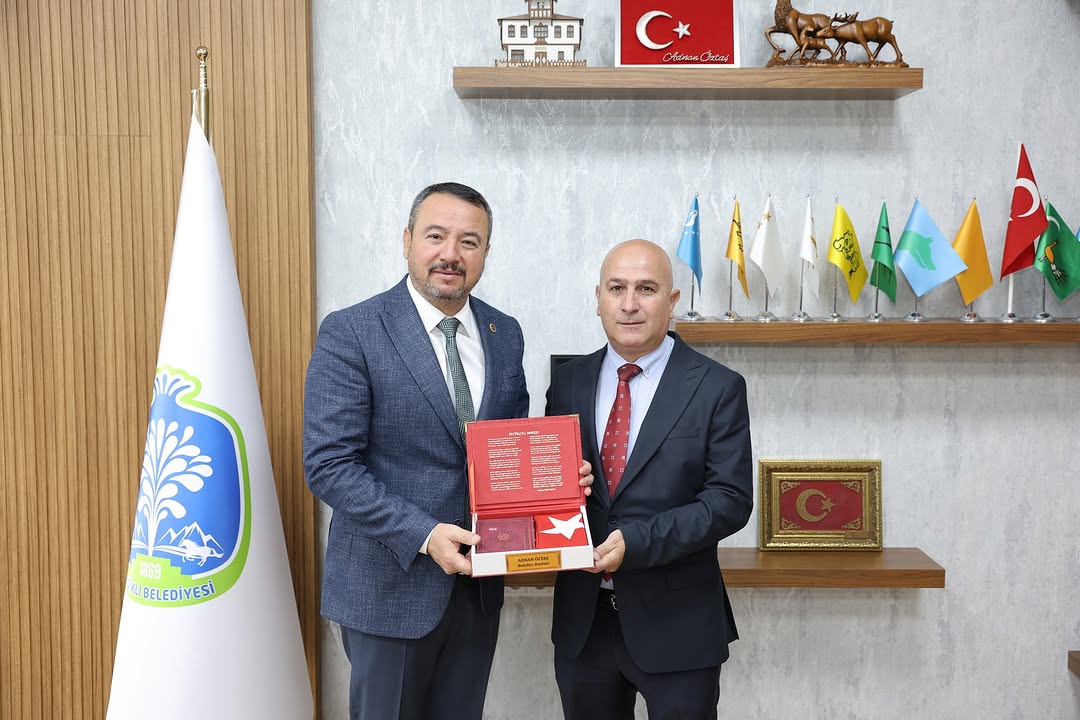 Sandıklı OSB Bölge Müdürü Cem Yavuz’dan Belediye Başkanımız Adnan Öztaş’a Ziyaret