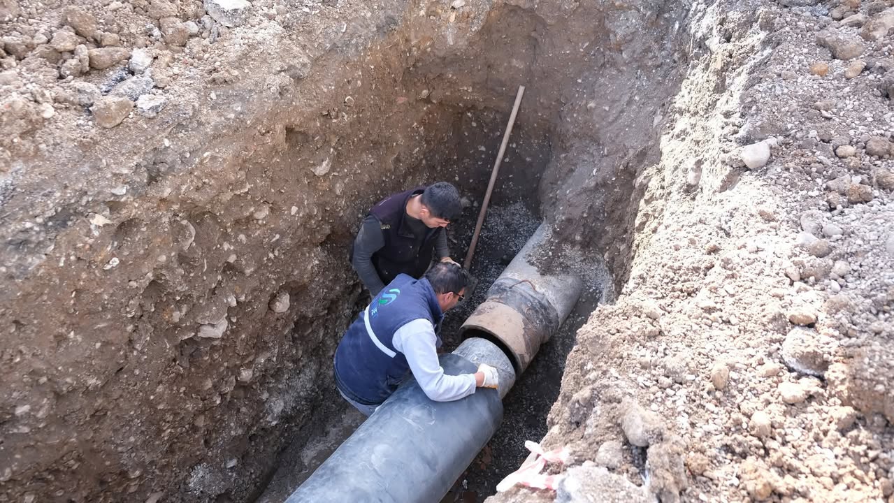 Sandıklı Belediyesi Sıcak ve Soğuk Su Borularında Yenileme Çalışmaları