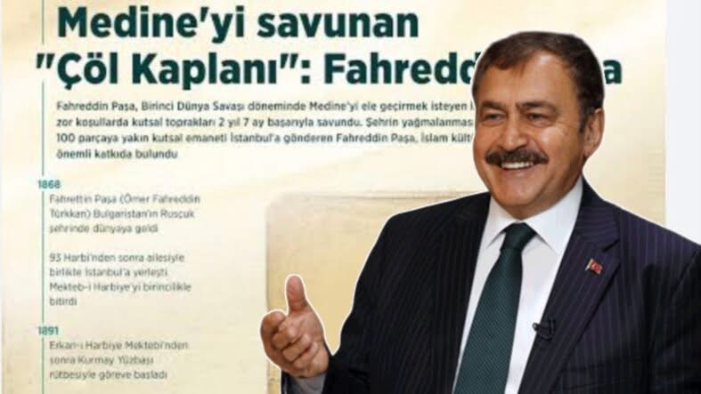 Veysel Eroğlu, Fahreddin Paşa'yı Rahmetle Anıyor