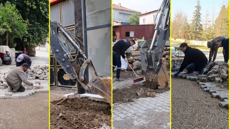 Sandıklı Belediyesi Yol Çalışmalarına Hız Kesmeden Devam Ediyor