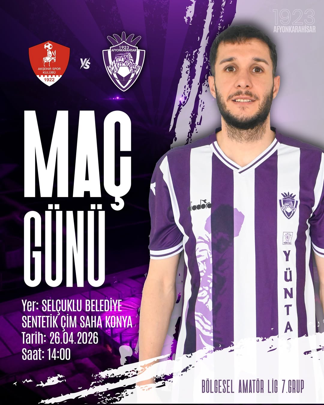 1923 Afyonkarahisar SK Akşehir SK ile Karşılaşıyor
