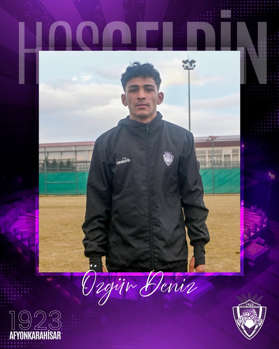 1923 Afyonkarahisar SK, Genç Yetenek Özgür Deniz'i Kadrosuna Kattı