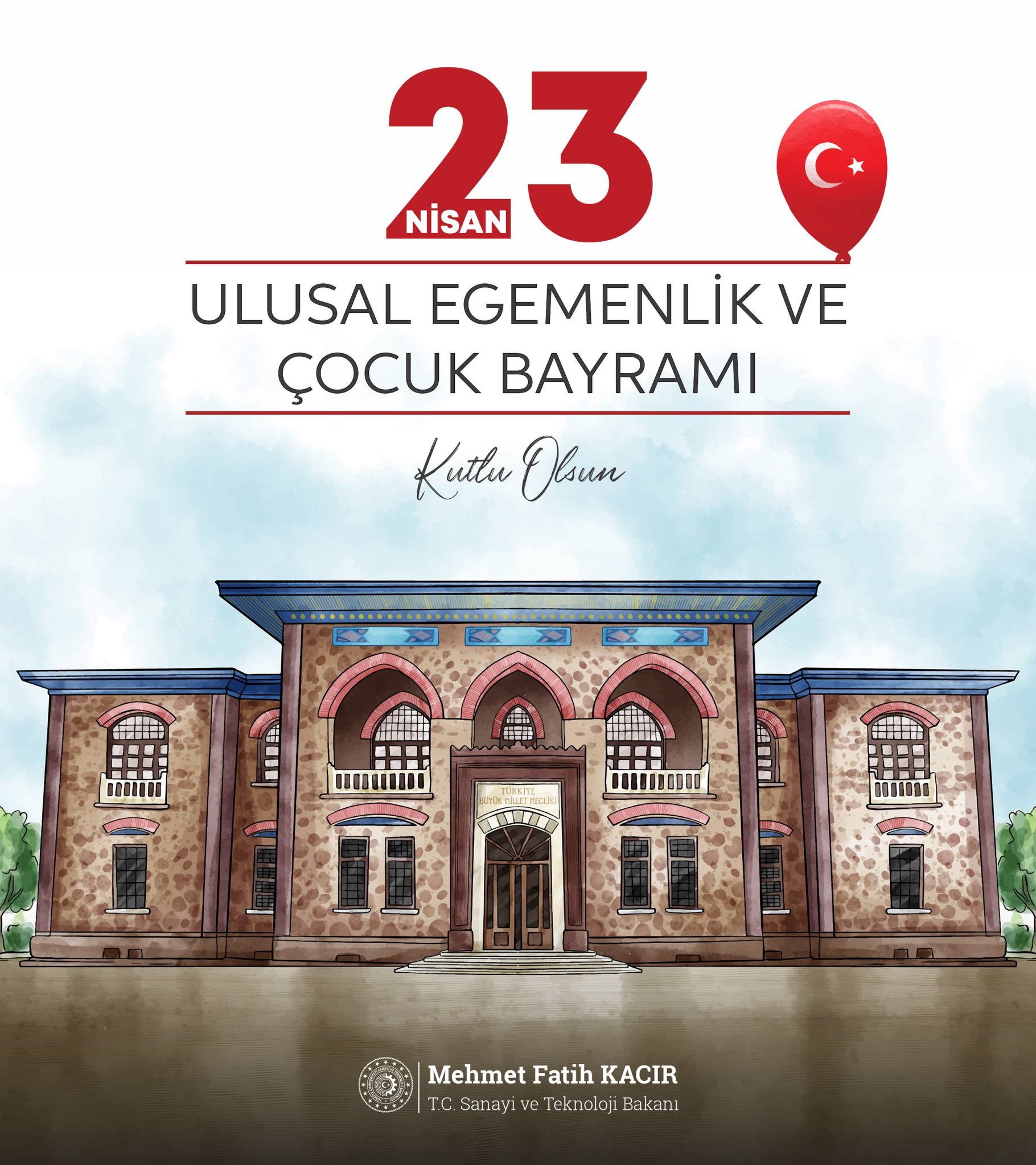 23 Nisan Ulusal Egemenlik ve Çocuk Bayramı kutlandı