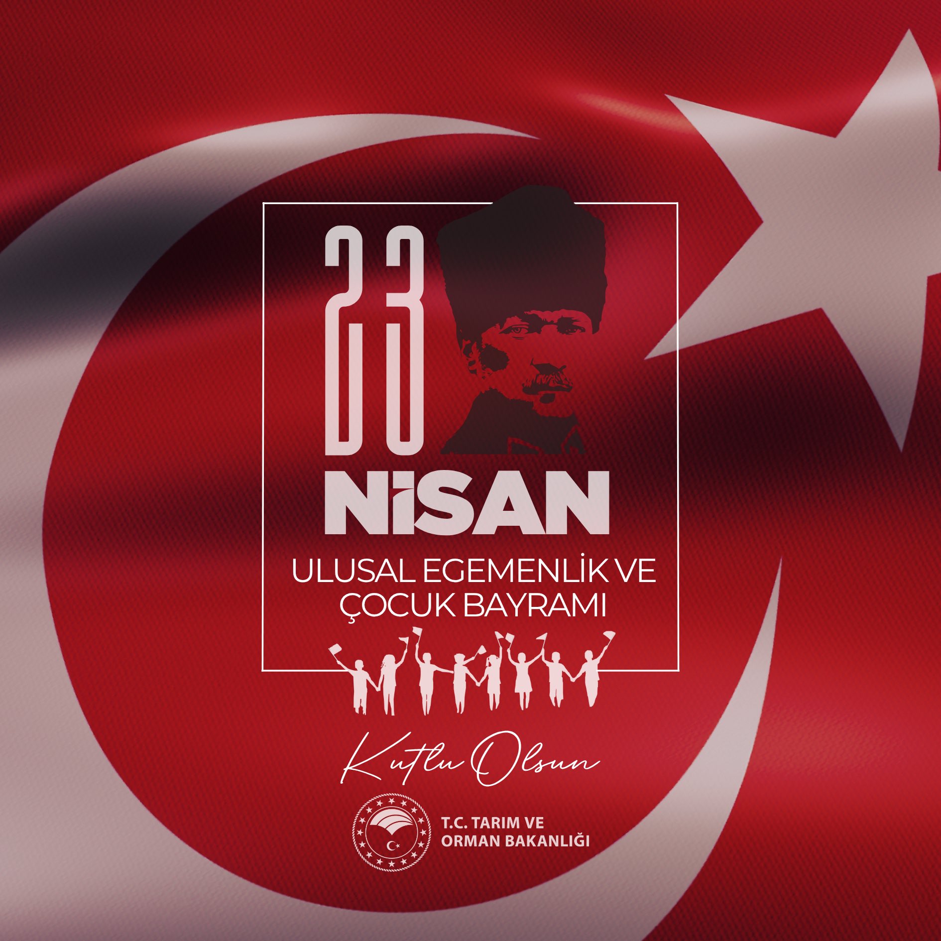 23 Nisan Ulusal Egemenlik ve Çocuk Bayramı kutlandı