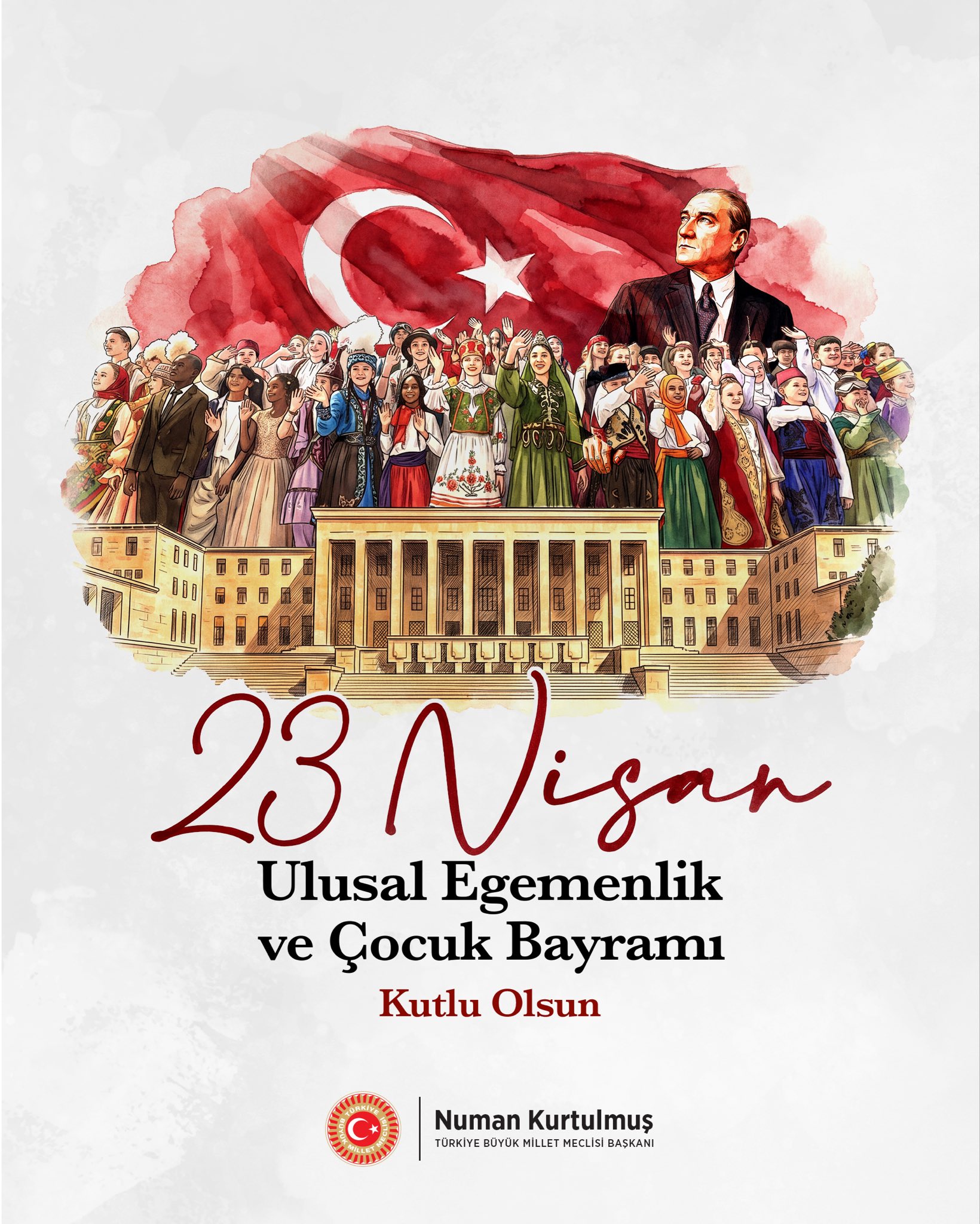 23 Nisan Ulusal Egemenlik ve Çocuk Bayramı kutlandı