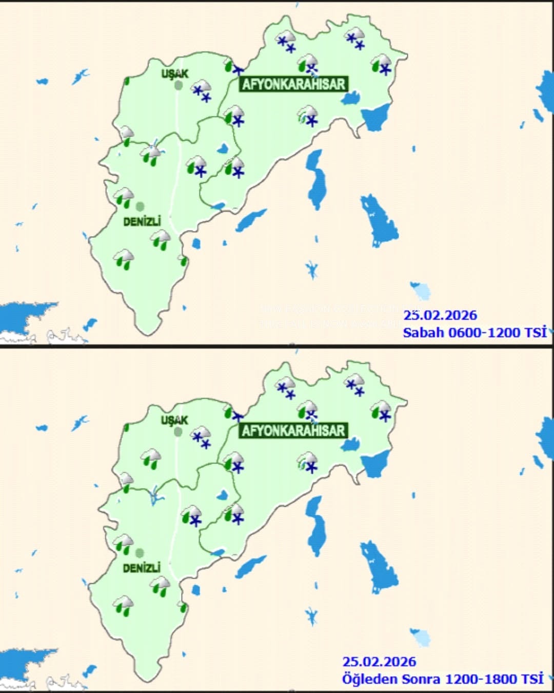 25.02.2026 Hava Durumu Tahmini: Parçalı ve Çok Bulutlu