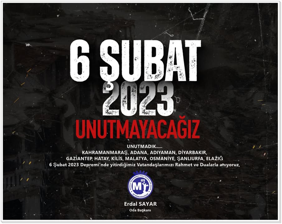 6 Şubat 2023 Depremi: On Binlerce Vatandaşımızı Kaybettik
