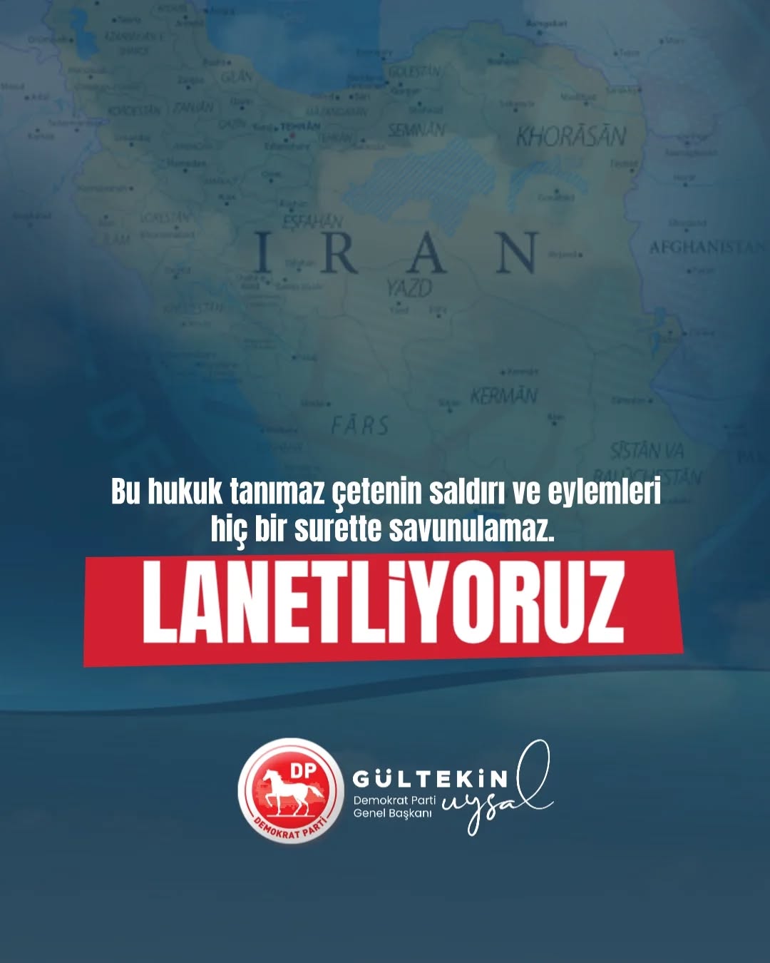 ABD ve İsrail'in İran'a Yönelik Saldırılarına Demokrat Parti'den Sert Tepki