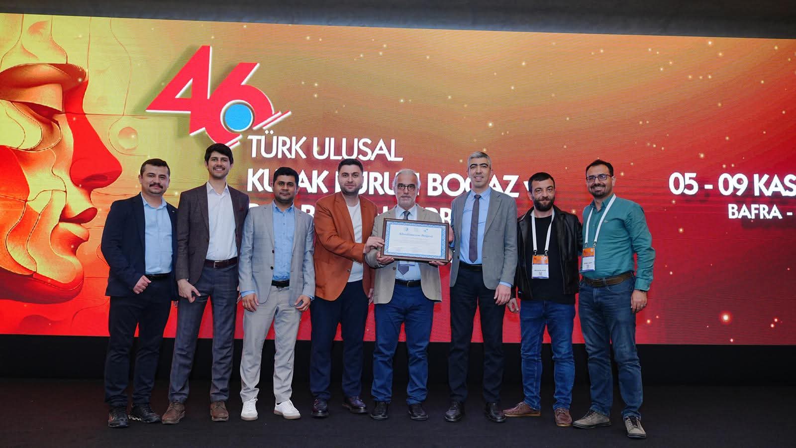 AFSÜ Kulak Burun ve Boğaz Kliniği Akreditasyon Belgesi Aldı