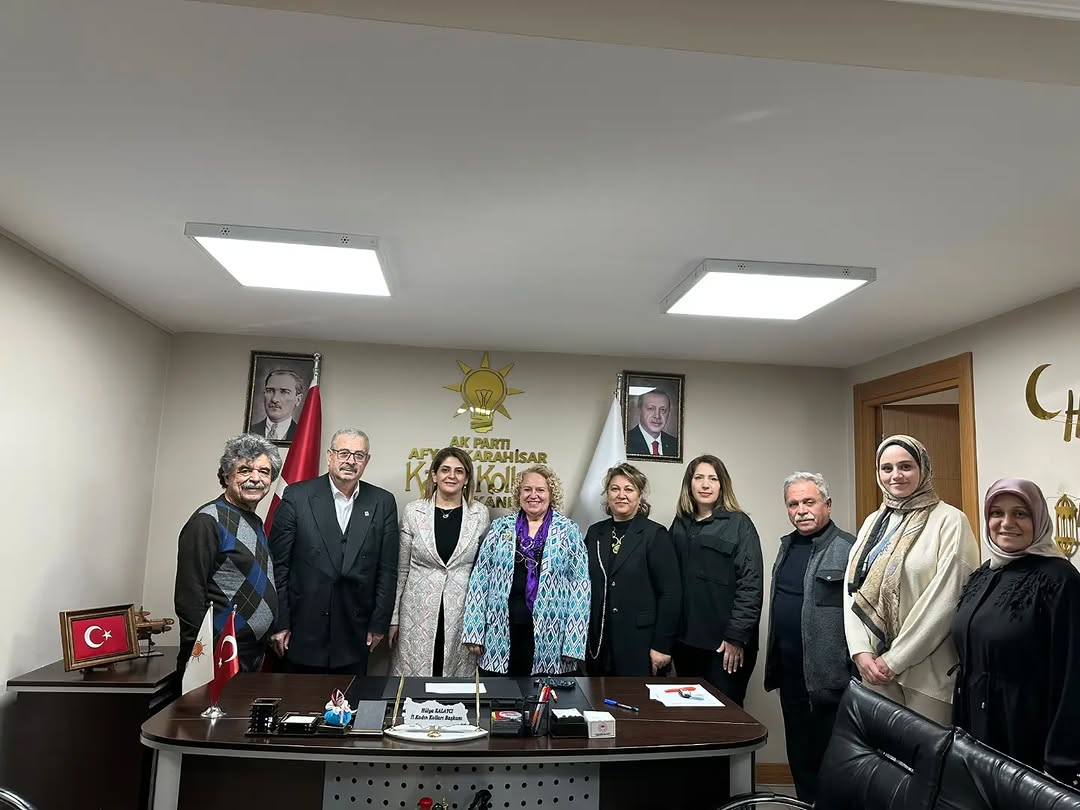 AFYAŞAD İlk Kadın Kolları Başkanı Hülya Kalaycı'ya Hayırlı Olsun Ziyareti