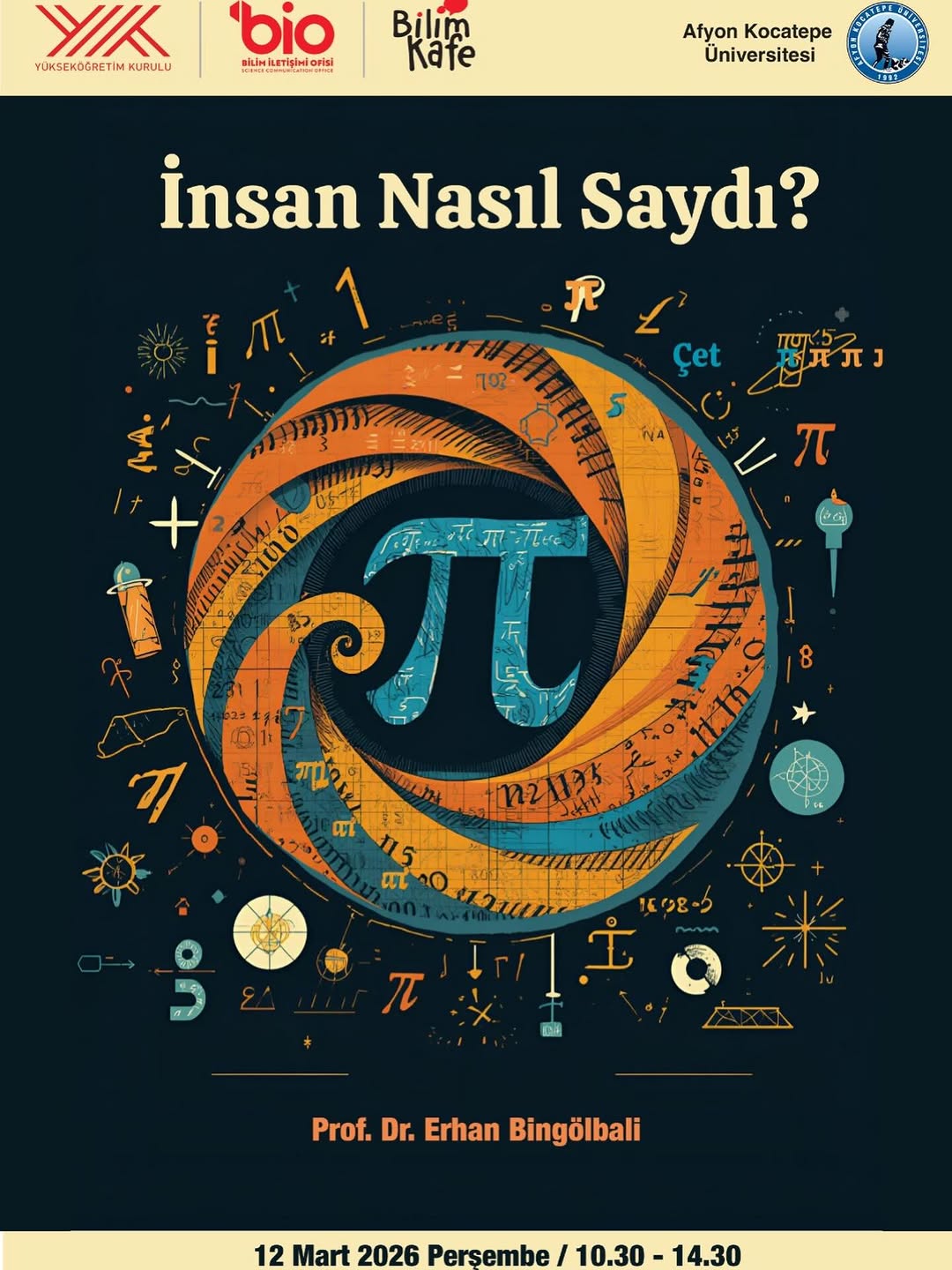 Afyon Kocatepe Üniversitesi'nden Eğitim Programı: 'İnsan Nasıl Saydı'