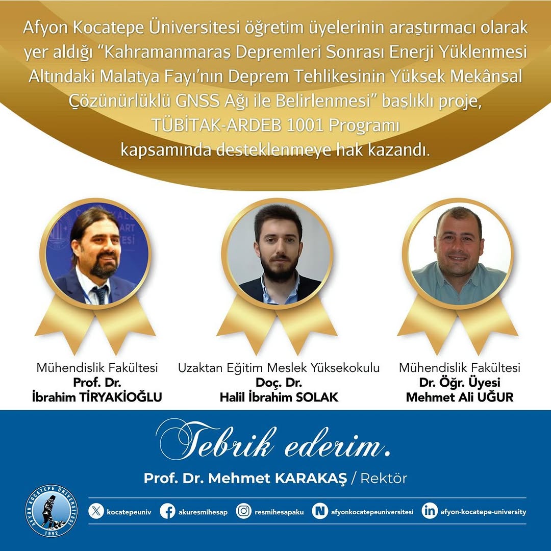 Afyon Kocatepe Üniversitesi'nin Sosyal Medya Paylaşımı