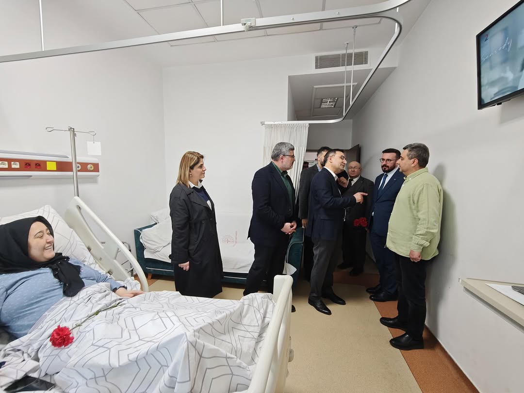 Afyonkarahisar AK Parti Milletvekili Avukat Ali Özkaya'dan Geçmiş Olsun Ziyareti