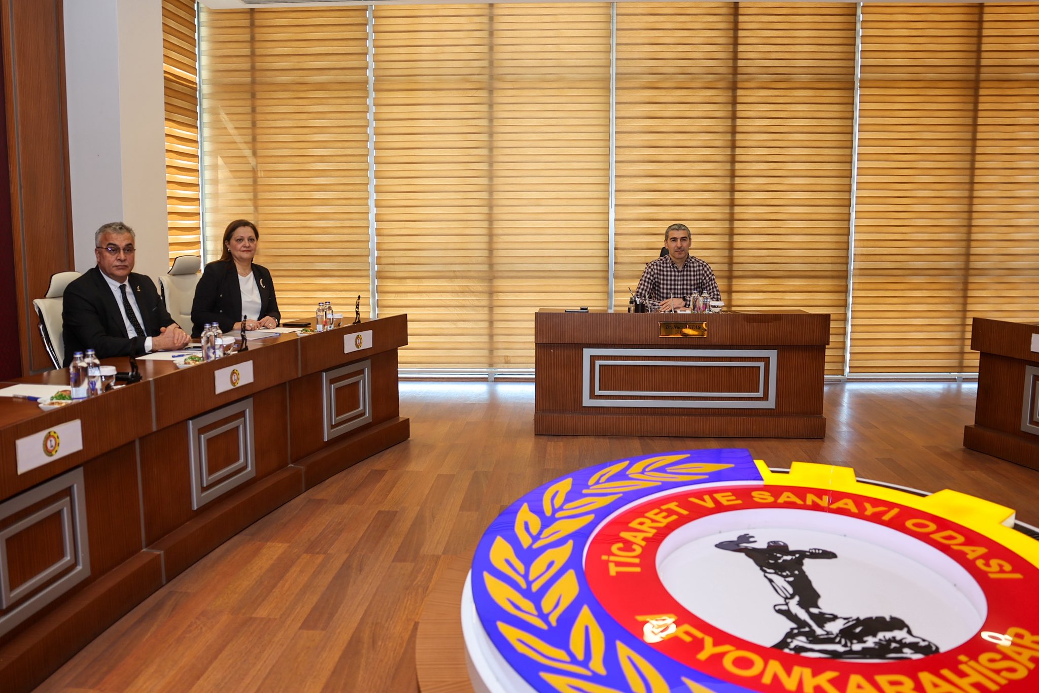 Afyonkarahisar’da Blok Mermer Fuarı Toplantısı Yapıldı