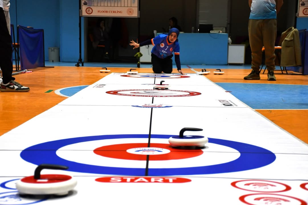 Afyonkarahisar’da Floor Curling Müsabakaları Sona Erdi