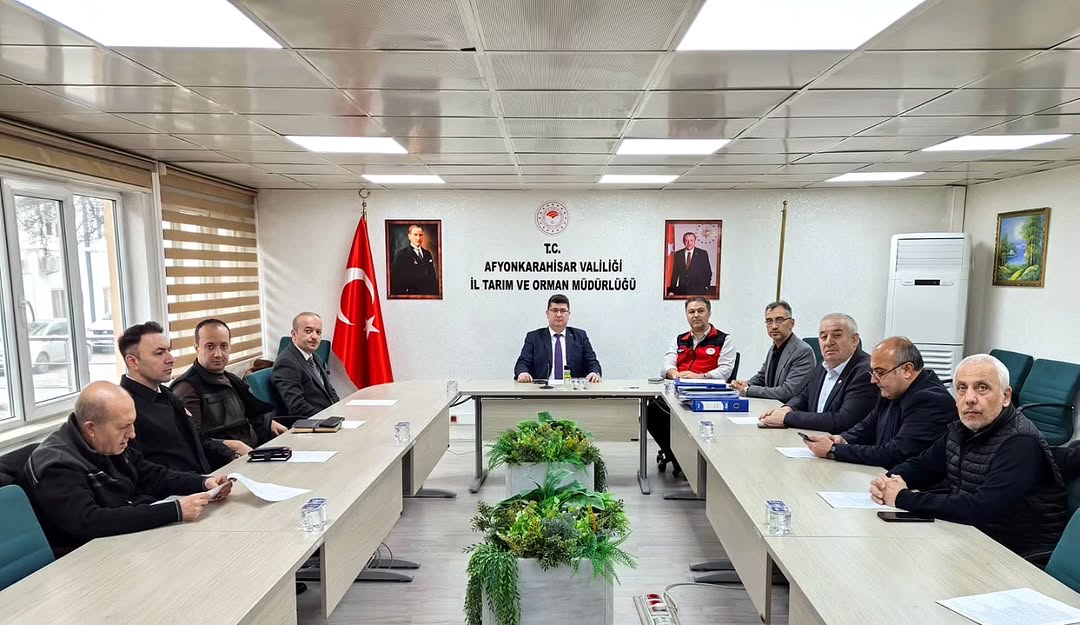 Afyonkarahisar İl Mera Komisyonu Toplantısı Gerçekleştirildi