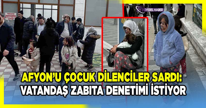 Afyonkarahisar Kent Merkezinde Dilenci Sayısında Büyük Artış