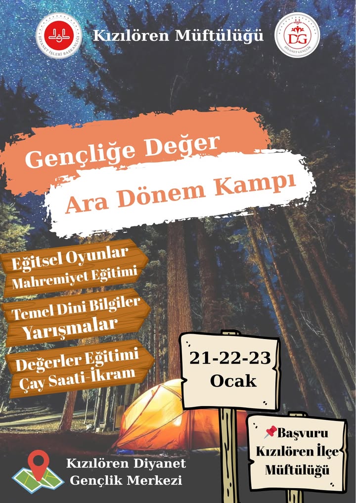 Afyonkarahisar KızılÖren Müftülüğü Veli ve Kayıt Formu İçin Gençleri Bekliyor