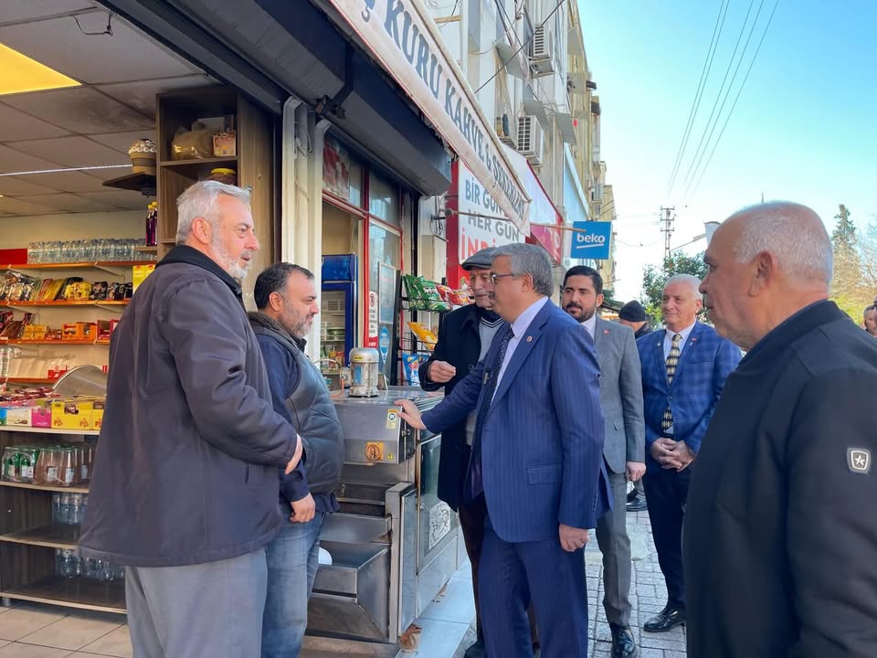 Afyonkarahisar Milletvekili İbrahim Yurdunuseven, Adana Çukurova'da Esnaf Ziyaretlerinde Bulundu