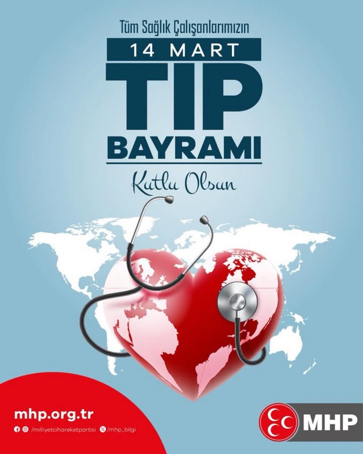 Afyonkarahisar Milletvekili'nden Sağlık Çalışanlarına Övgü Dolu Paylaşım: 14MartTıpBayramı Kutlu Olsun