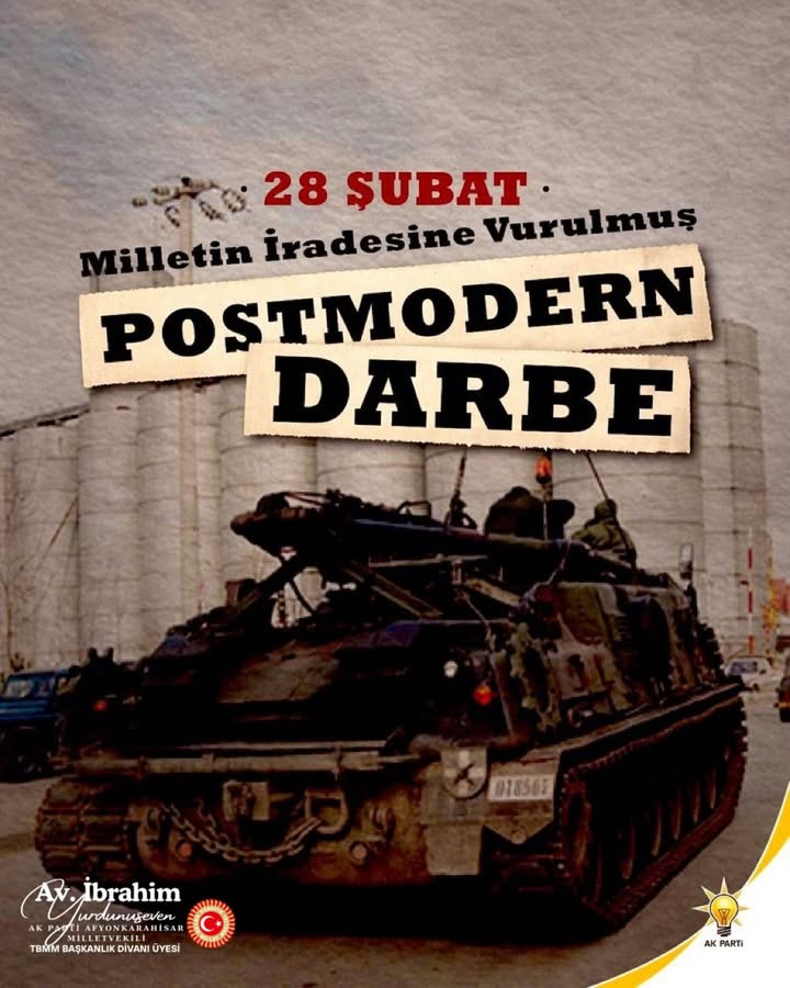 Afyonkarahisar Milletvekili'nin 28Şubat Paylaşımı