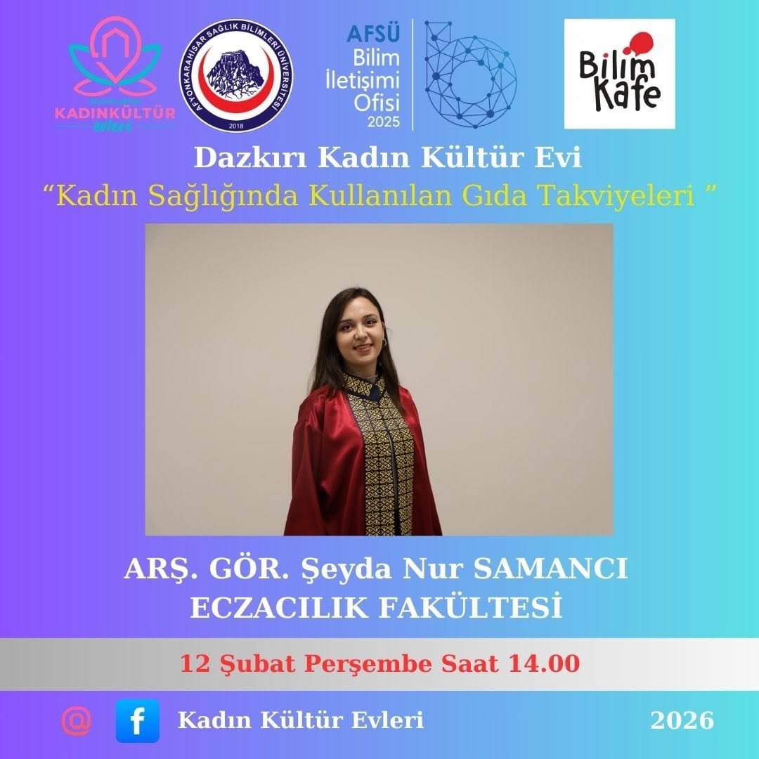 Afyonkarahisar Sağlık Bilimleri Üniversitesi Afsü Kadın Kültür Evi İle Kadın Sağlığına Odaklanıyor