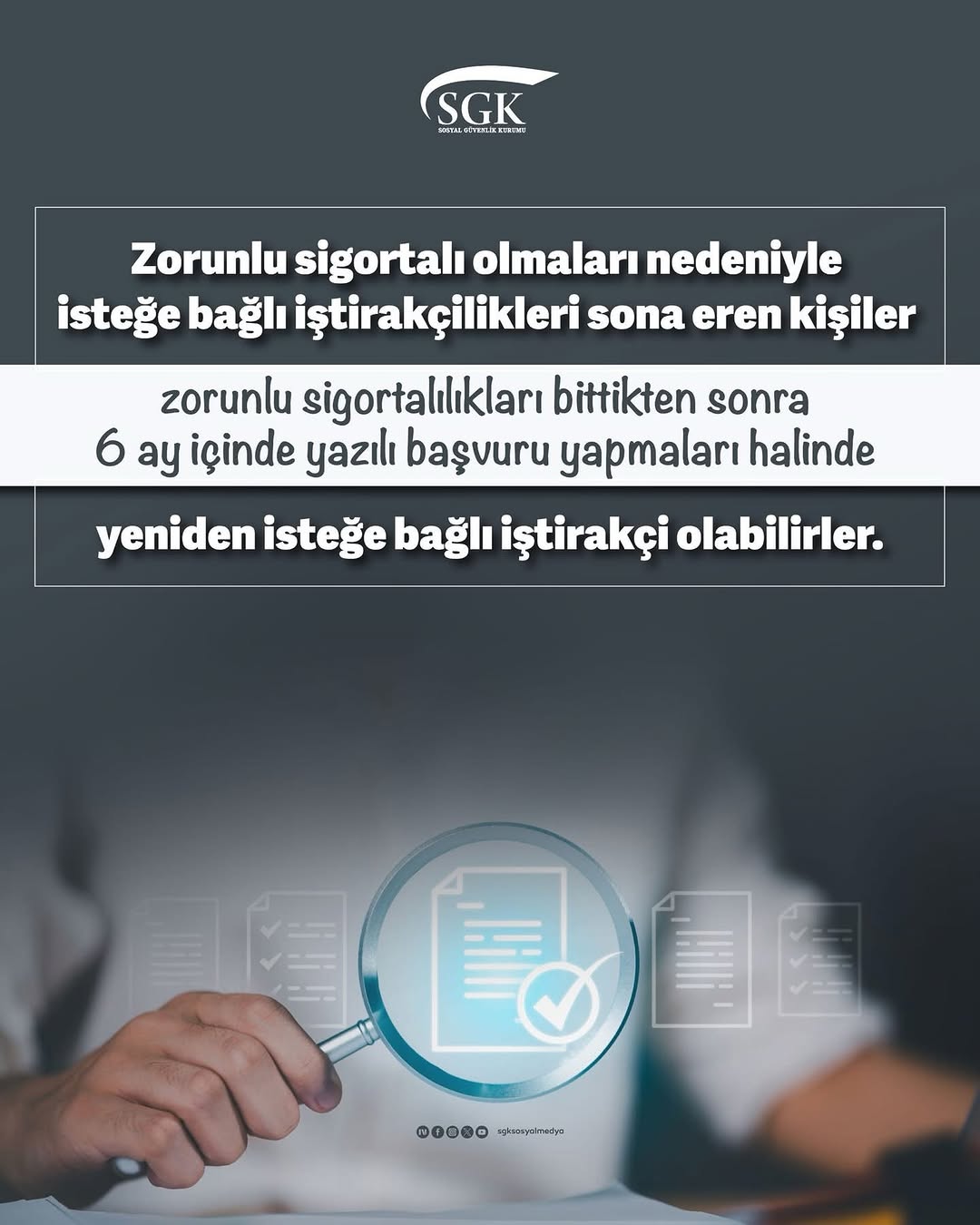 Afyonkarahisar Sgk İl Müdürlüğü'nden Önemli Duyuru: İsteğe Bağlı İştirakçiliklerin Sonlanması Hakkında