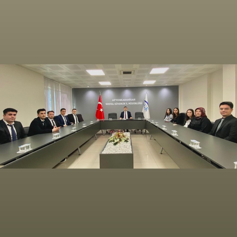 Afyonkarahisar SGK İl Müdürlüğü'nden Yeni Görevli Personellerle Buluşma
