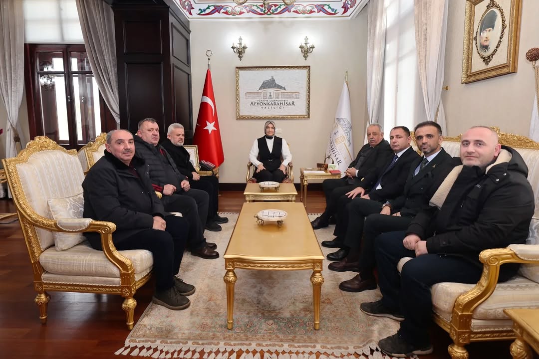 Afyonkarahisar Valiliği, İl Protokolünü Ağırladı