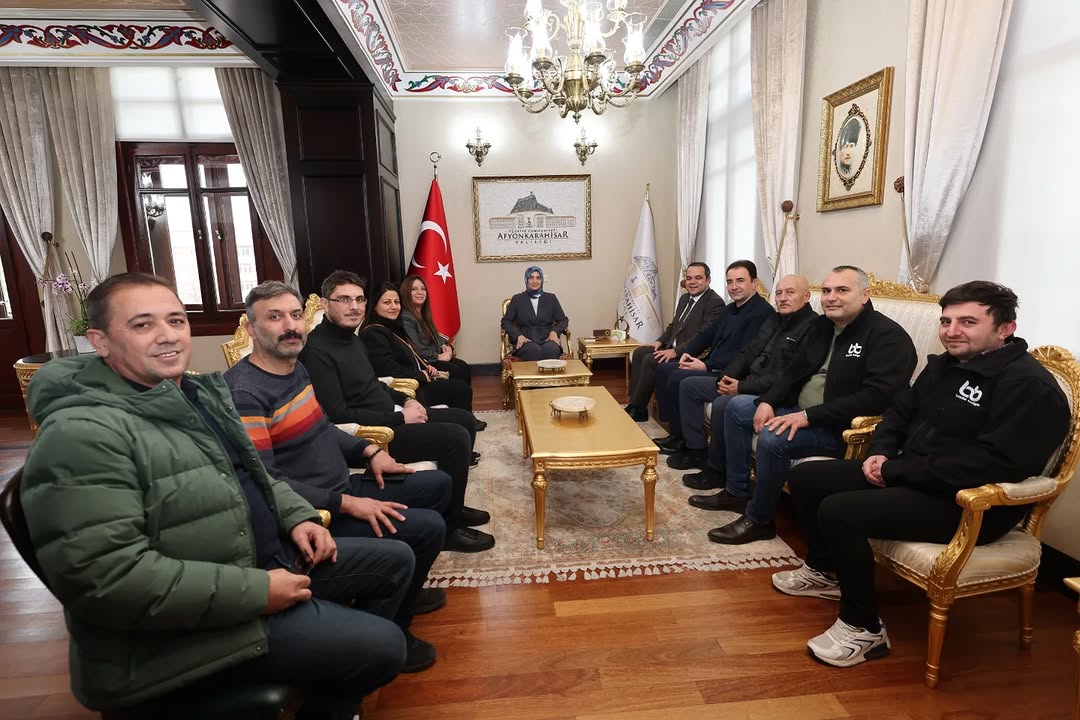 Afyonkarahisar Valiliği'nden Doç. Dr. Kübra Güran Yiğitbaşı'na Ziyaret