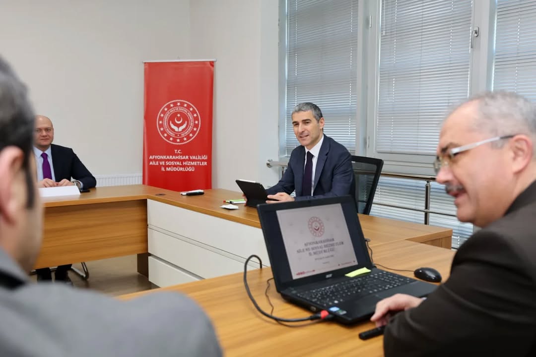 Afyonkarahisar Valiliği'nin Aile ve Sosyal Hizmetler İl Müdürlüğü Ziyareti