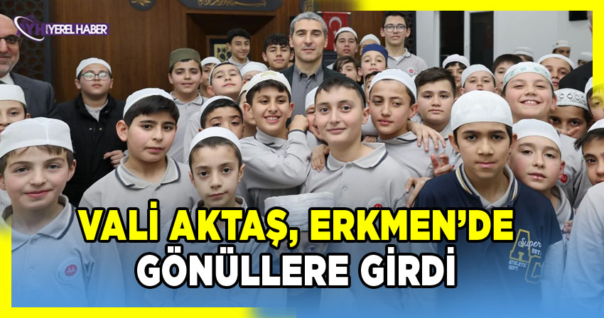 Afyonkarahisar Valisi Dr. Naci Aktaş, Erkmen Beldesinde İftar Programına Katıldı