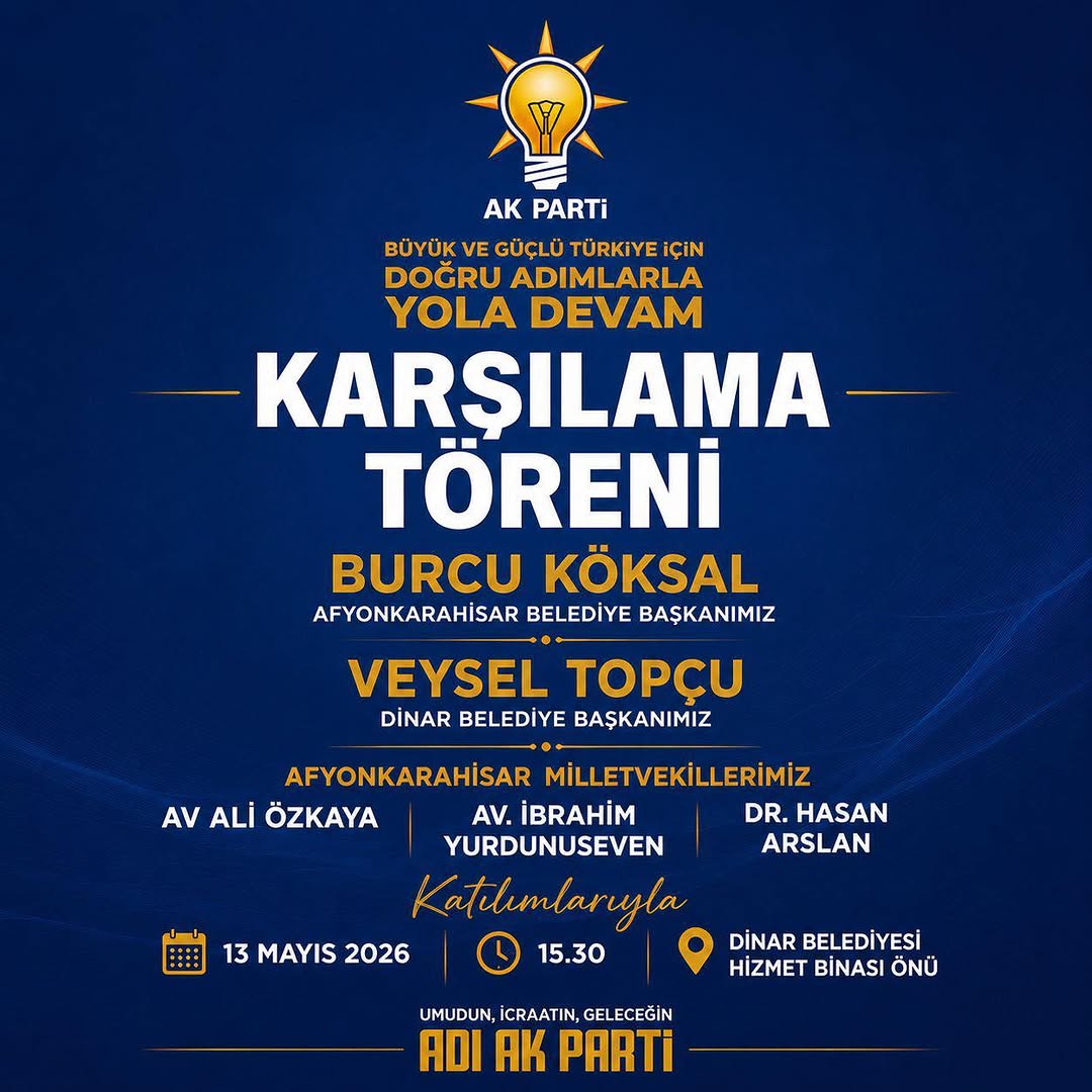 Afyonkarahisar ve Dinar Belediye Başkanları AK Parti'ye Katılıyor
