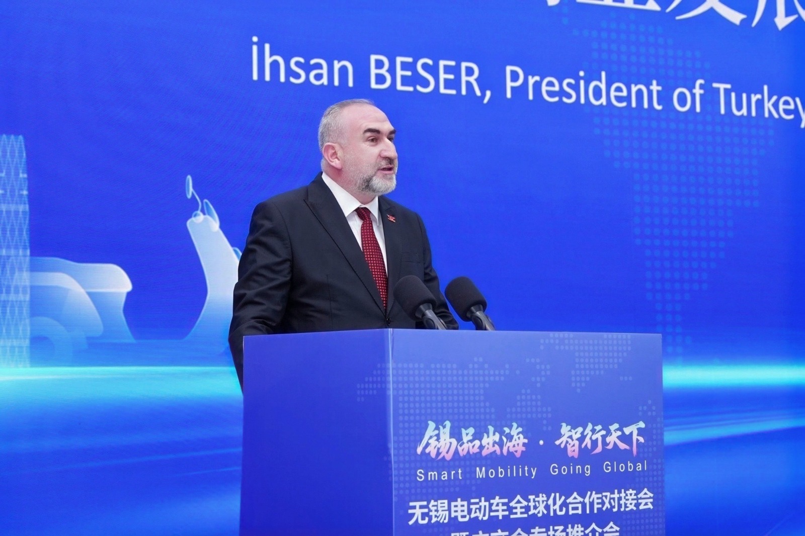 Afyonlu İşadamı İhsan Beşer, Dünyanın En Büyük Ticaret Fuarında Konuşma Yaptı