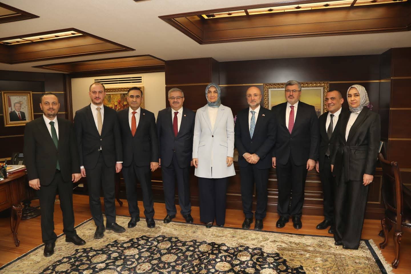 AK PARTİ AFYONKARAHİSAR HEYETİNDEN İÇİŞLERİ BAKANLIĞI’NA ZİYARET