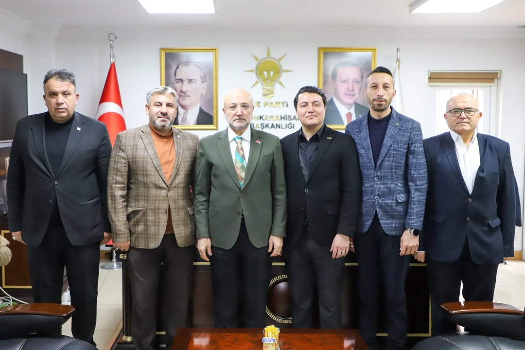 AK Parti Afyonkarahisar İl Başkanlığı'nın Misafir Heyeti Kabulü