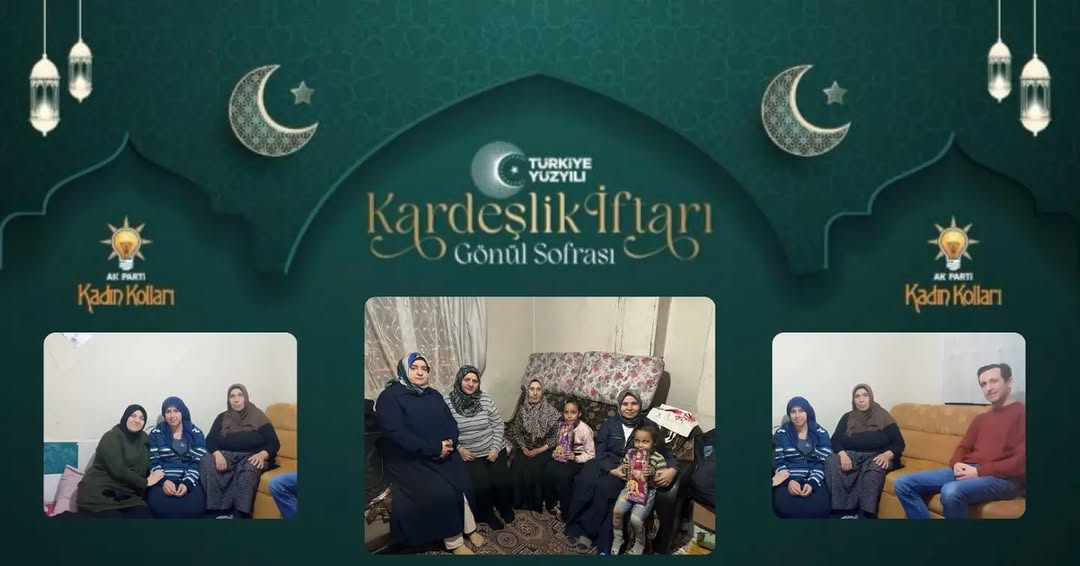 AK Parti Afyonkarahisar İl Kadın Kolları'ndan Mahalle İftarı