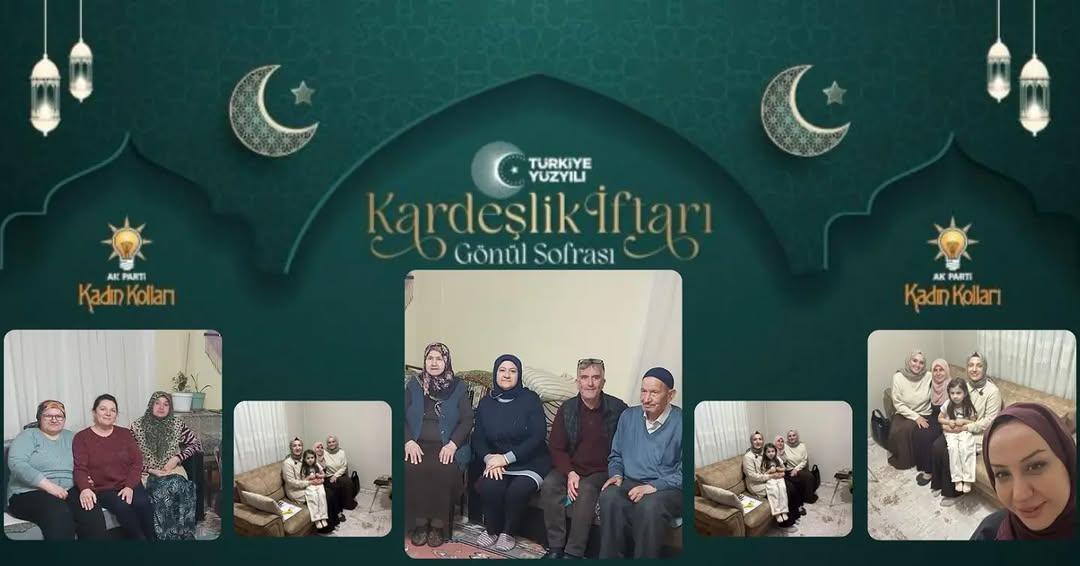 AK Parti Afyonkarahisar İl Kadın Kolları'ndan Mahallelerde İftar Paylaşımı