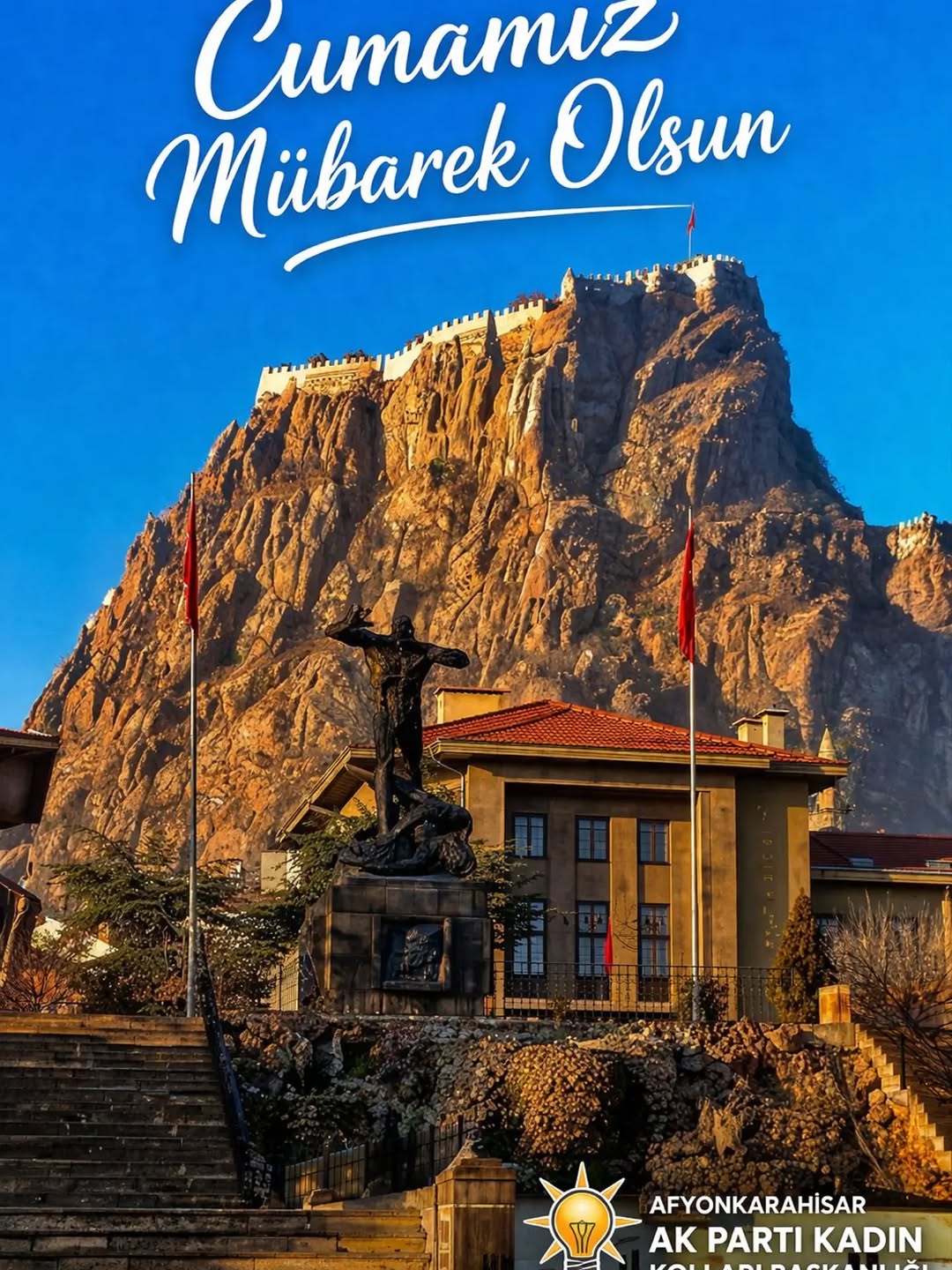AK Parti Afyonkarahisar İl Kadın Kolları'ndan Mübarek Cuma Mesajı