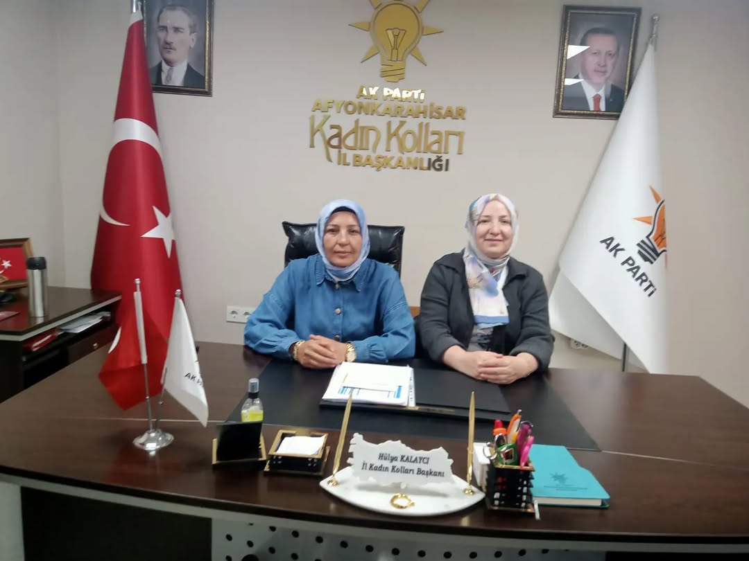 AK Parti Afyonkarahisar İl Kadın Kolları Nöbetçi Yönetim Kurulu Üyeleri Değişiyor