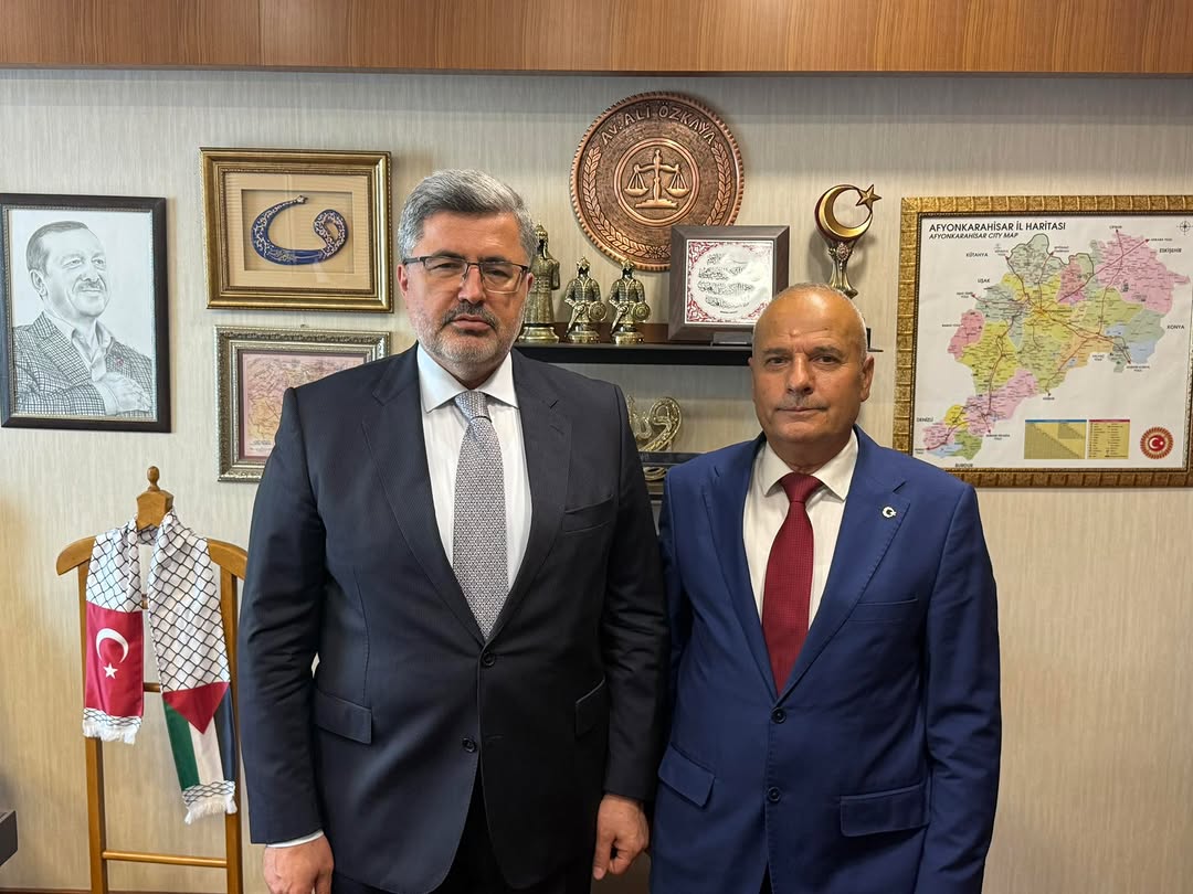 Ak Parti Afyonkarahisar Milletvekili Ali Özkaya'dan İrfan Seçen Ziyareti