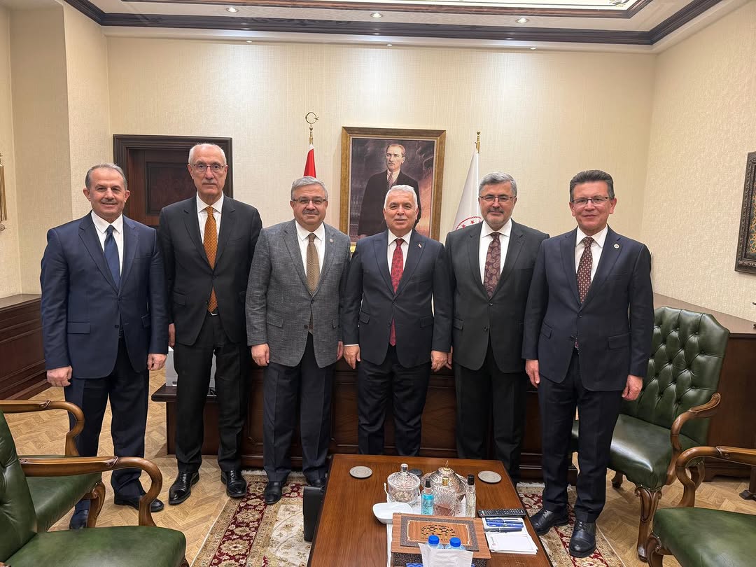 Ak Parti Afyonkarahisar Milletvekili Ali Özkaya, İçişleri Bakanlığı Personel Genel Müdürü Aziz Yıldırım'ı Ziyaret Etti