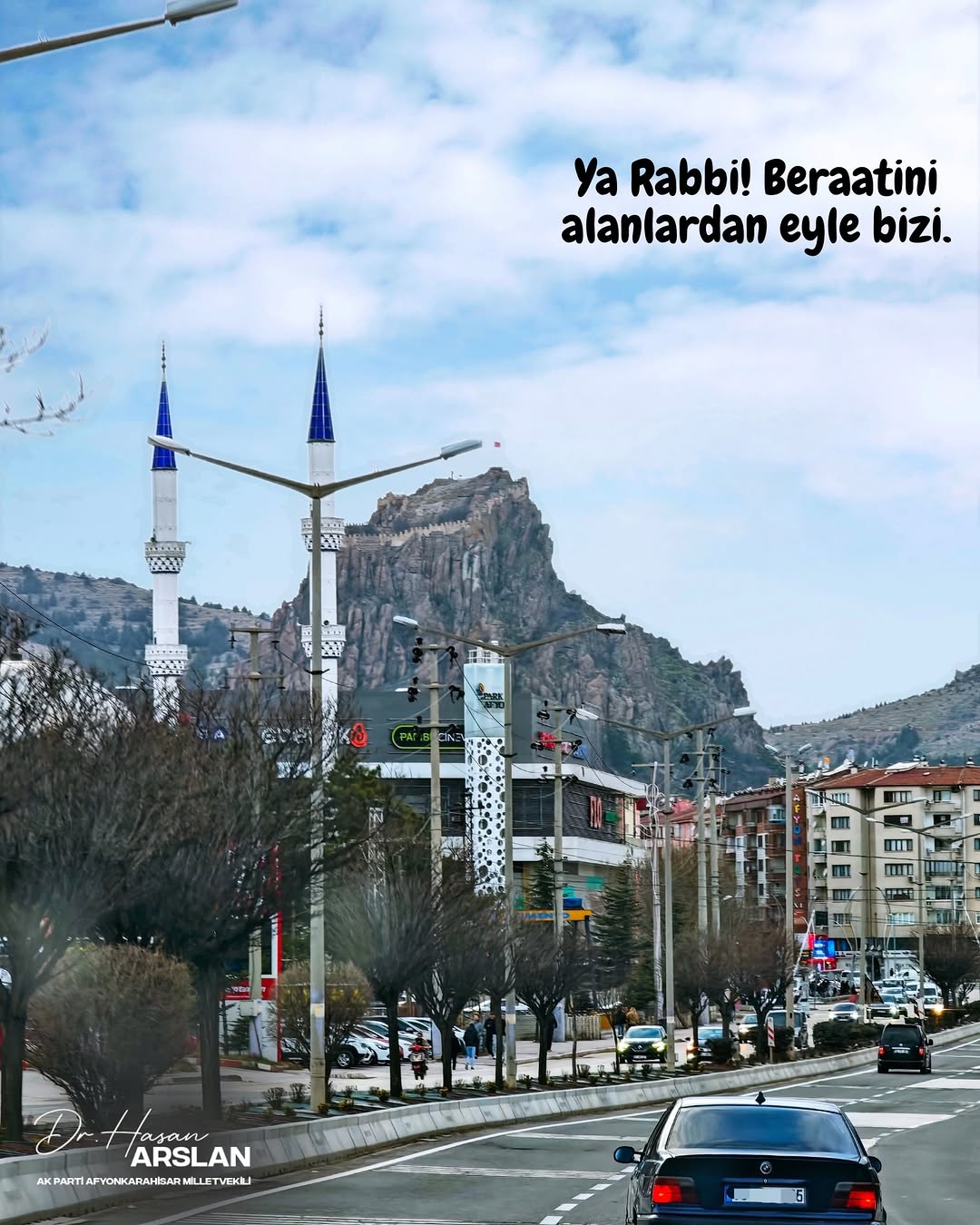 Ak Parti Afyonkarahisar Milletvekili Hasan Arslan'dan Berat Kandili Paylaşımı