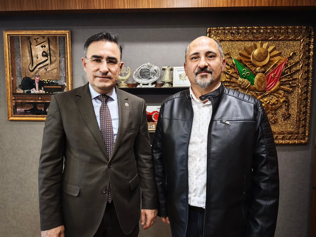 Ak Parti Milletvekili Hasan Arslan, Nedret Çelik'i Gazi Meclis'te Ağırladı