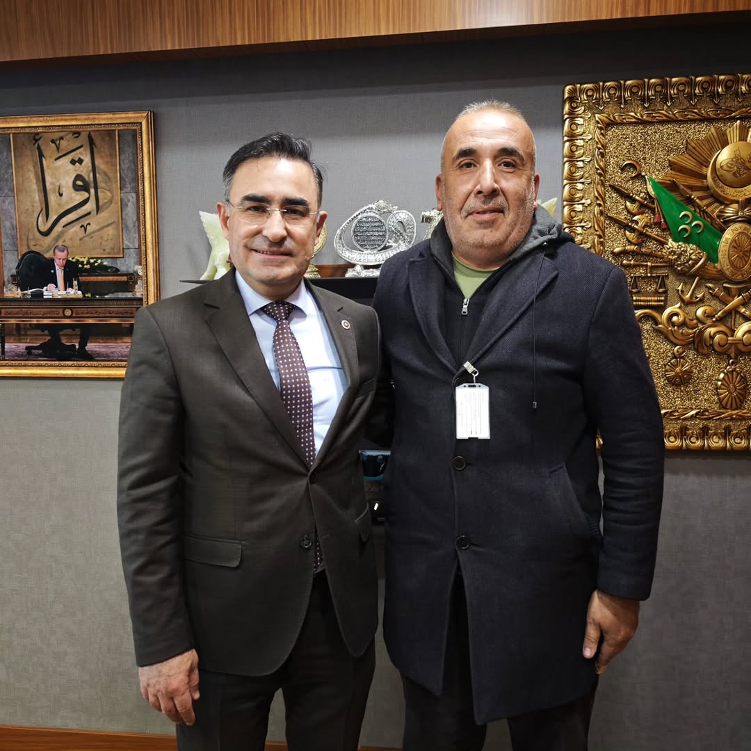 Ak Parti Milletvekili Hasan Arslan, Yaşar Bozdemir'i Gazi Meclisinde Ağırladı