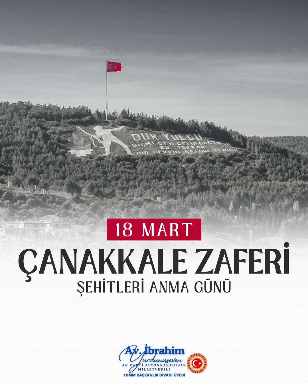 Ak Parti Milletvekili Yurdunuseven'den Çanakkale Mesajı