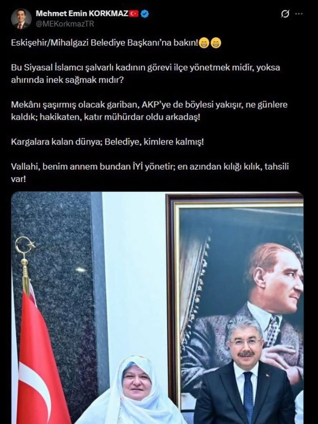 Ak Parti Milletvekili Yurdunuseven'den Mihalgazi Belediye Başkanı'na Destek