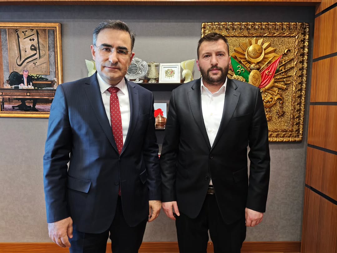 Akharım Belediye Başkanı Süleyman Kaynak, Gazi Meclis'te Misafir Edildi